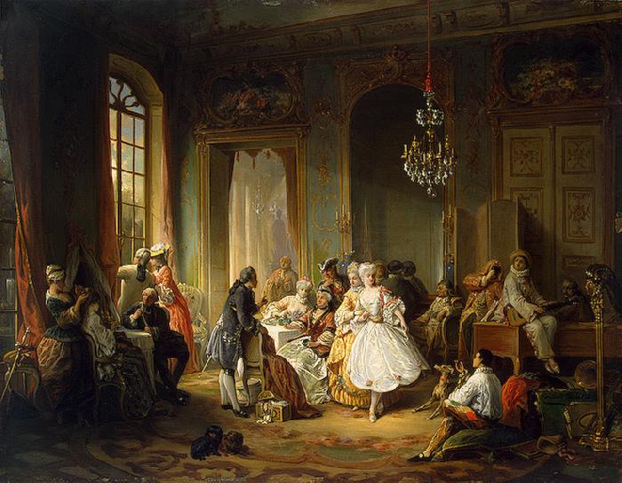 Constant Wauters Actors Before a Performance Germany oil painting art